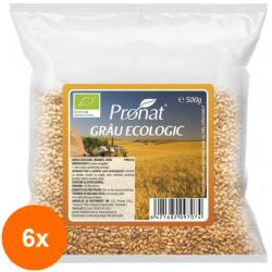 Pronat Foil Pack Set 6 x Grau Boabe BIO, 500 g, Pronat