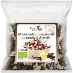 Pronat Foil Pack Pufarine Bio din Multicereale cu Ciocolata si Vanilie, 125g (PRN7900)