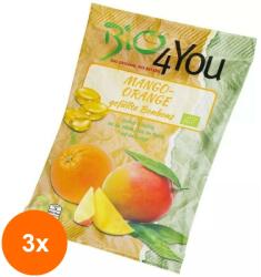 Bio4You Set 3 x Dropsuri Bio cu Mango si Portocale 75 g, Bio 4 you (ORP-3xBFY1492)