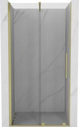 Mexen Velar, nyílásba tolóajtó 85x200 cm, 8mm átlátszó üveg, arany matt, 871-085-000-01-55 (871-085-000-01-55)