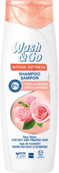 Wash&Go Sampon 360ml Apa De Trandafiri