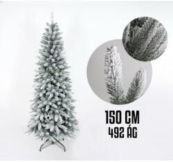 Yala Design Műfenyő Normand havas SLIM kivitel 150 cm (587780)