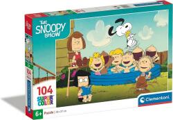 Clementoni Puzzle 104 db Supercolor - Snoopy: Peanuts (CL27266)