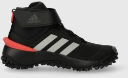 adidas gyerek cipő FORTATRAIL EL K fekete - fekete 30.5