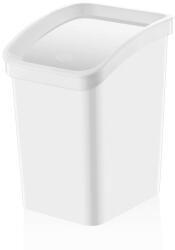 Özer Plastik Műanyag Smart Click billenőfedeles szemetes, fehér 12L (D088X24)