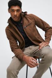 Medicine rövid kabát férfi, barna, átmeneti - barna S - answear - 13 990 Ft