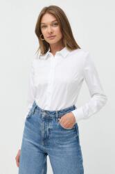 GUESS ing CATE női, galléros, fehér, slim, W2YH41 WAF10 - fehér S
