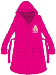 Exity Barbie kapucnis pink pamut köntös gyerekeknek (BAR1296_122-128)
