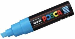 uni Marker Uni PC-8K Posca 8.0 mm, Varf Tesit, Light Blue, CC8