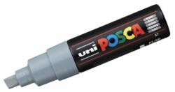 uni Marker Uni PC-8K Posca 8.0 mm, Varf Tesit, Grey, CC