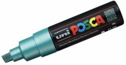 uni Marker Uni PC-8K Posca 8.0 mm, Varf Tesit, Metallic Green, CCM6