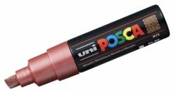 uni Marker Uni PC-8K Posca 8.0 mm, Varf Tesit, Metallic Red, CCM