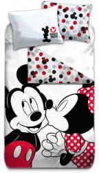 Disney Lenjerie de pat Mickey si Minnie Mouse, 2 piese, 140x200 cm