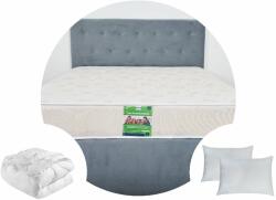 Somnart Pachet 1 Saltea ortopedica SomnART DORMA, cu arcuri, 140x200x20 cm + 1 Pilota matlasata 180x200 + 2 perne 50x70 Saltea