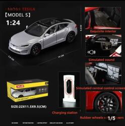 XLG Tesla Model S (replica) 2021 Grey scala 1/241/43 (24254)