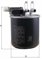 MAHLE filtru combustibil MAHLE KL 948 - piesa-auto