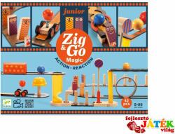 DJECO Zig&Go Sokasodó Junior Magic, Djeco 42 db-os logikai építőjáték fából - 5649