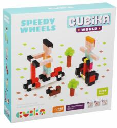 Cubika Joc Din Lemn, Set de constructii, Cubika, World Speedy Wheels