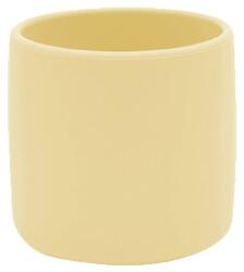 Minikoioi Pahar Minikoioi, 100% Premium Silicone, Mini Cup - Mellow Yellow