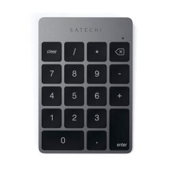 SATECHI Aluminum Slim Wireless Keypad - Space Grey (ST-SALKPM) - emida