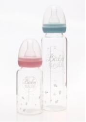 Baby Bruin üveg cumisüveg szilikon etetőcumival, cseppmentes kupakkal, 120ml