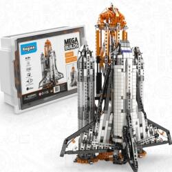 Engino MEGA BUILDS: rachetă Challenger (într-o cuvă de plastic cu aplicație de instrucțiuni 3D) (MB15)