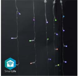 Nedis Ghirlanda luminoasa decorativa Smart Wi-Fi Nedis, 180 LED-uri, RGB, 3m, Android / IOS (WIFILXC01C180)