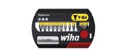 Wiha FlipSelector Y-bit 25 mm bitkészlet Phillips, Pozidriv, TORX 13 részes 1/4" C6, 3 (41827) (41827)