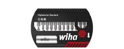 Wiha FlipSelector Standard 25 bitkészlet Lapos, Phillips, Pozidriv 13 részes, 1/4", övcsipesszel (39049) (39049)