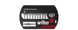 Wiha FlipSelector Standard 25 bitkészlet TORX 13 részes, 1/4" C6, 3, övcsipesszel (39056) (39056)