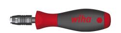 Wiha Csavarhúzó SoftFinish CentroFix bittartóval, mechanikusan reteszelhető 1/4" 38mm (40331) (40331)