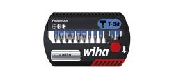Wiha FlipSelector T-bit 25 mm bitkészlet Phillips, Pozidriv, TORX 13 részes 1/4" C6, 3 (41824) (41824)