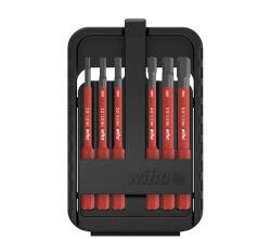 Wiha slimBit electric bitkészlet hatlapú 7 részes, slimBit-Box-szal (43156) (43156)