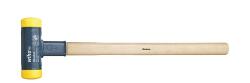 Wiha Ráverőkalapács visszaütésmentes, közepesen kemény Hickory fanyéllel, kerek kalapácsfejjel 80, 880mm (02101) (02101)