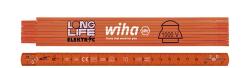 Wiha Longlife villanyszerelő szegmenses mérőléc 2m metrikus, 10 tagos 15mm (42068) (42068)