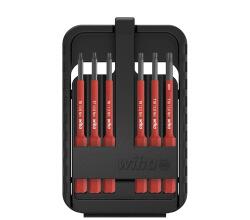 Wiha slimBit electric bitkészlet TORX 6 részes, slimBit-Box-szal (43154) (43154)
