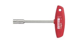 Wiha T-nyelű dugókulcs Négylapú nikkelezett 6 mm (01005) (01005)