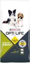 Versele-Laga Versele Laga Opti Life Adult Medium száraz kutyaeledel felnőtt közepes testméretű kutyák számára, 12.5 kg