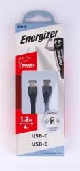 Energizer USB kábel, USB-C - USB-C, 1, 2m, ENERGIZER, fekete (EKA03) - primatinta