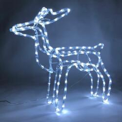 MagicHome MagicHome karácsonyi dekoráció, Rénszarvas, 144 LED hideg fehér, 230 V, 50 Hz, kültér, 59 x 27, 5 x 6 (ST8091127)
