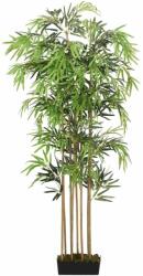 vidaXL Zöld mű bambuszfa 1095 levéllel 150 cm (358990)