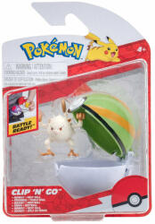 Jazwares Pokemon - Figurine Clip N Go, Mankey & Nest Ball - Jazwares (pkw3136)