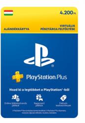 Sony PlayStation Store ajándékkártya 4200 HUF