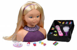 Falca Toys Bust Personaj Rosaura 28 Cm Cu Dispozitiv De Impletit Parul Si Accesorii - Falca (fal85516) Papusa