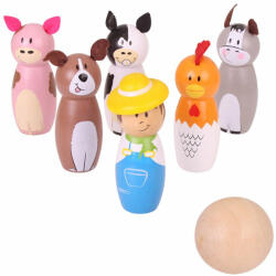 Bigjigs Toys Set Popice - Animale De La Ferma (bj955)