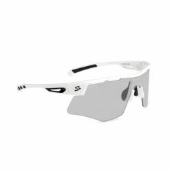 SPIUK - ochelari soare sport fotocromatici Mirus, lentile Lumiris II, transparente- rama alba (GMIRBLLU) - ecalator