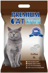 Premium Cat Prémium Cat Clumping Bentonite Alom - Kávé macskáknak 5L