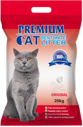 Premium Cat Clumping Bentonite Alom - Természetes macskáknak 20kg