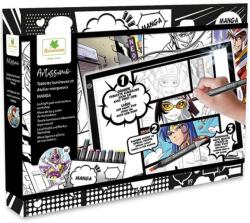 D'Arpeje Sycomore Artissimo Manga színező nagy szett LED táblával (CREA052) - innotechshop
