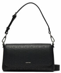 Calvin Klein Geantă Ck Must Shoulder Bag_Epi Mono K60K611360 Negru